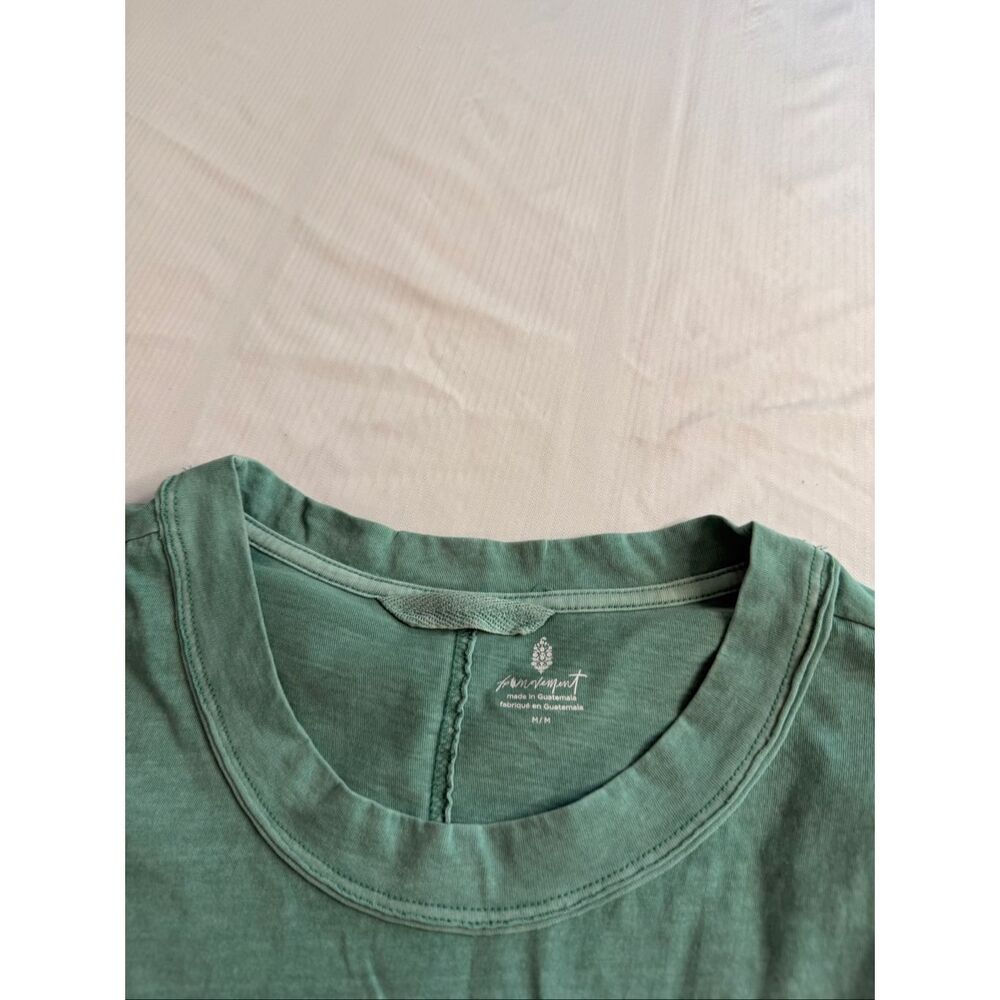 Free People Movement Women's Emerald Aura Sleeveless Inspire Tank Sz Medium - Picture 3 of 7